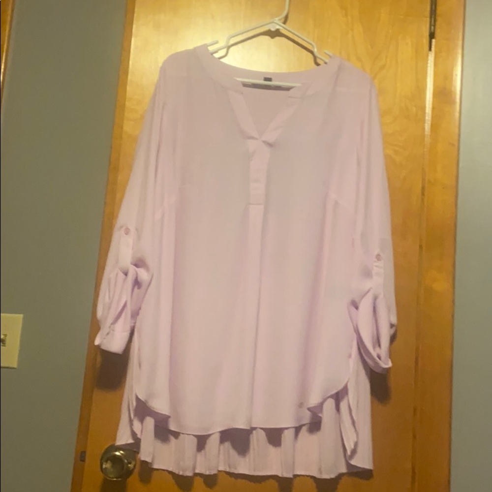 Light lilac blouse